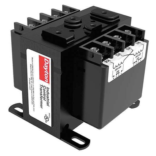 Control Transformer, 75 VA, 12/24V AC, 120V AC