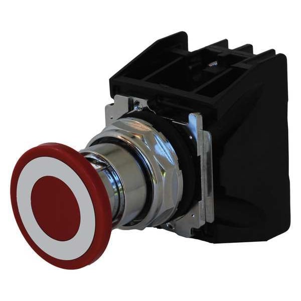 Push Button Operator, 30 mm, 2NO/2NC, Red