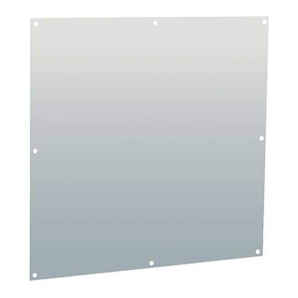 Interior Panel, 12 Gangs, Carbon Steel, Back Panel Box Type