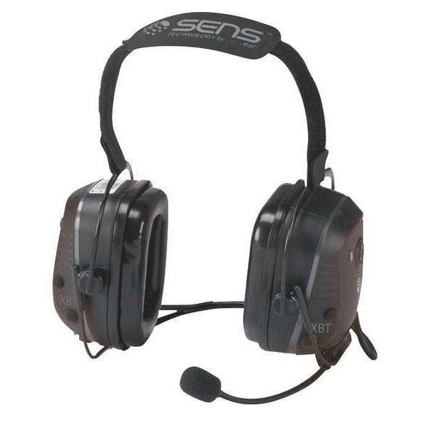 Headset, Behind the Head, Over Ear, Black
