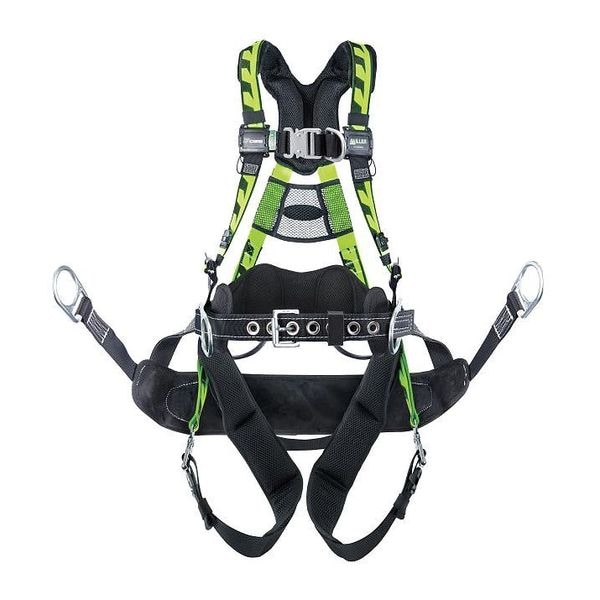 AirCore(TM) Tower Full Body Harness, L/XL, 400 lb., Quick-Connect Chest/ Quick-Connect Leg Straps
