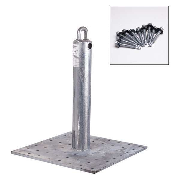Roof Anchor, 16 in Length, 310 lb Weigth Capacity, 5,000 lb Tensile Strength