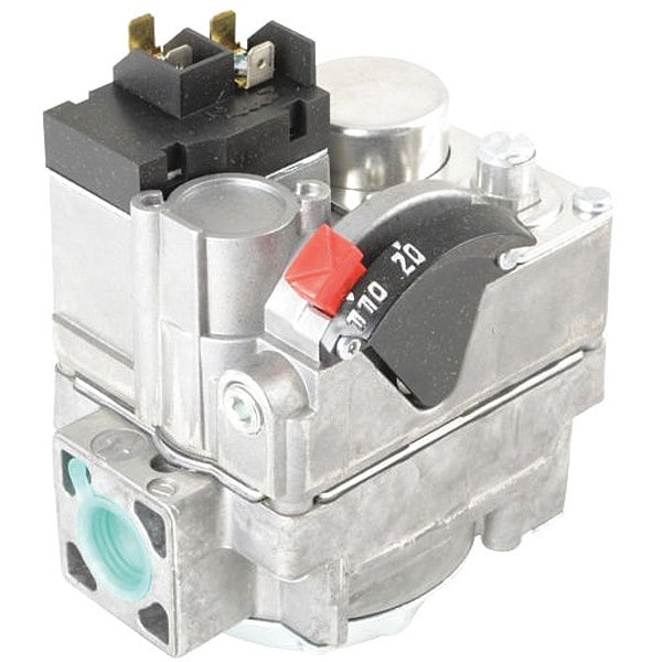 Gas Valve, Natural Gas, Pilot, 24V, 3.3" WC, Slow Opening, 1/2" Inlet Size