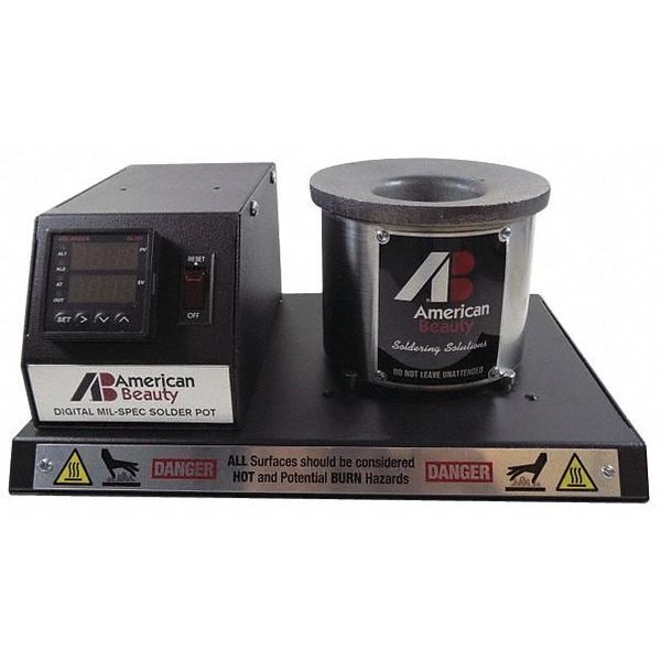 Solder Pot, Digital, 1 lb., Ceramic Coated