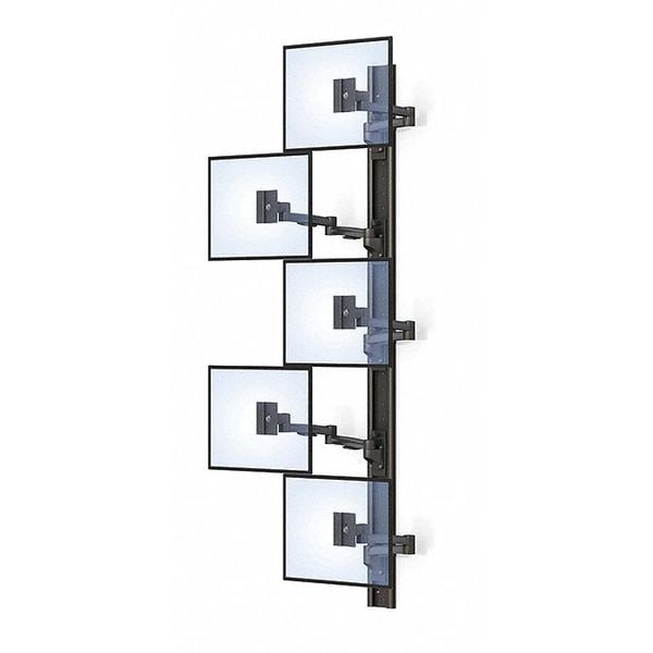 Mounted Multiple Arm Monitor Holder