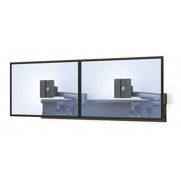 Dual Monitor Holder w/Articulating Arms