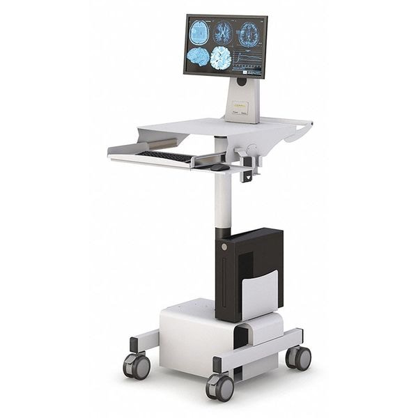 Point Medical Computer Cart CPU Holder