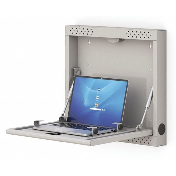 Wall Mounted Laptop Workstation