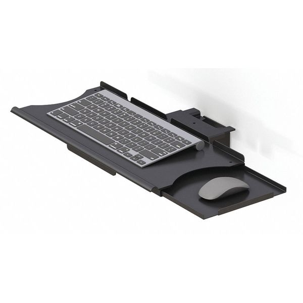 Keyboard Tray w/Sliding Mouse Holder
