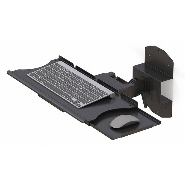 Mounted Keyboard Holder w/Mouse Tray