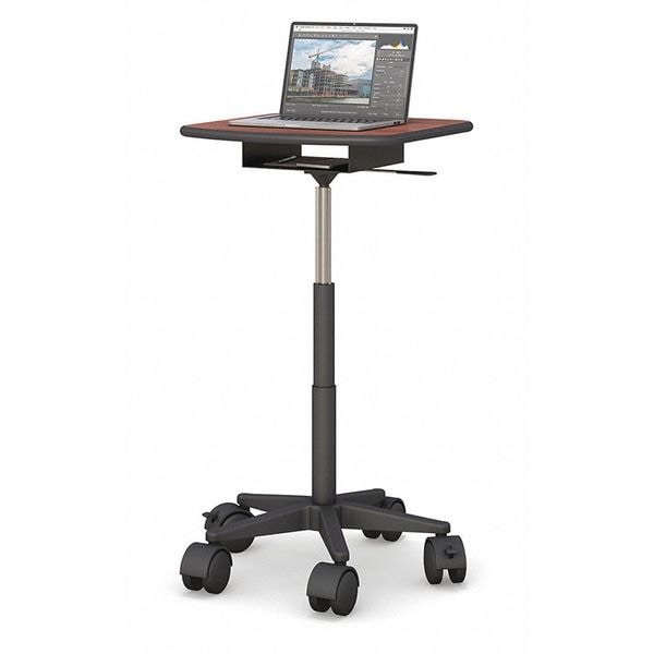 Adjustable Wood Laminated Laptop Cart