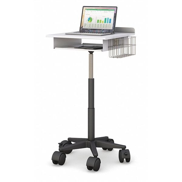 Laptop Medical Cart w/Basket