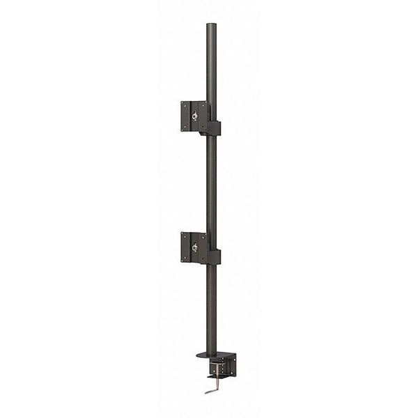 Desk Clamp Vertical Dual Monitor Stand