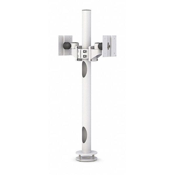 Grommet Mount Dual Monitor Stand