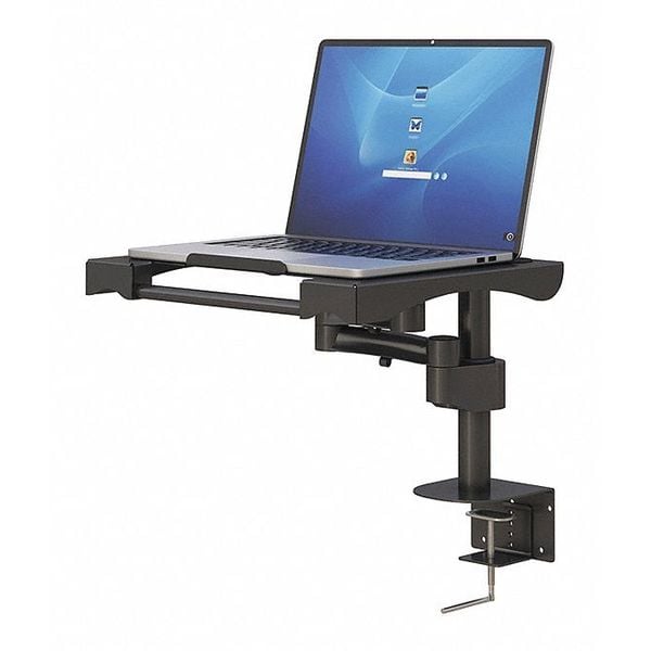 Desk Mounted Laptop Adjustable Arm Tray