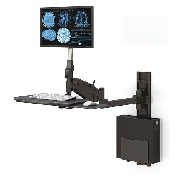 Wall Mounted Computer Workstation
