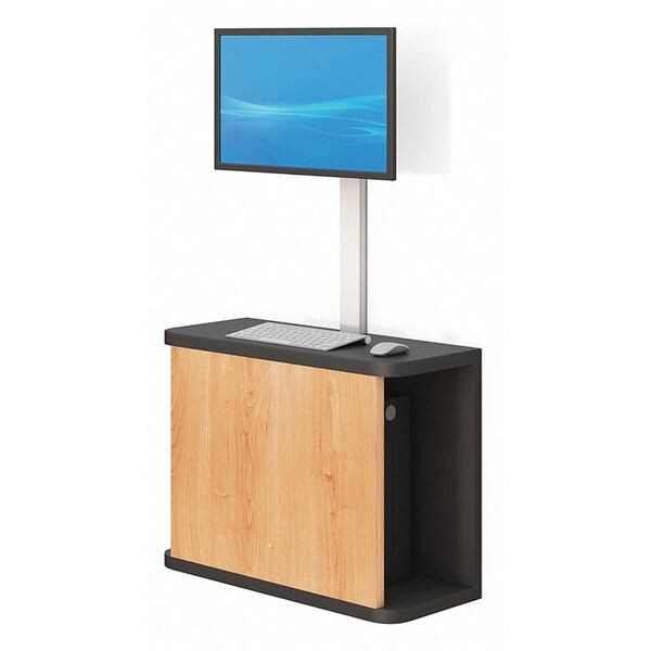 Wall Mounted Computer Workstation Combo