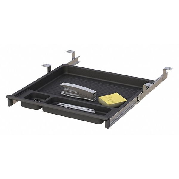 Small Under Desk Sliding Pencil Drawer