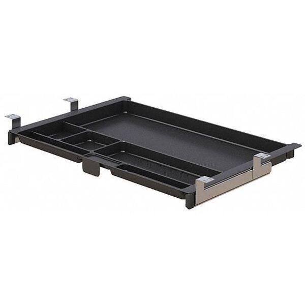 Under Desk Mounted Sliding Pencil Drawer