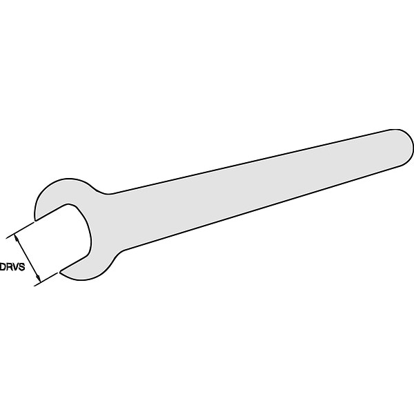 Wrench, 7/8 Open End