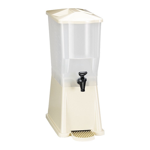 Beverage Dispenser, Single, Tan, 3 gal.