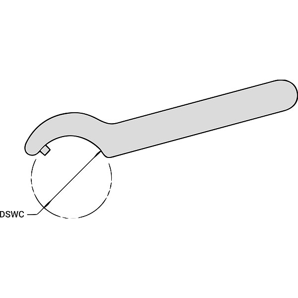 Wrench, 52mm PEG STYLE