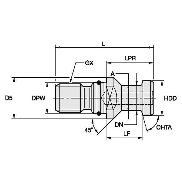 Retention Knob, 27.97mm, M24