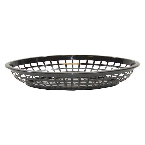 Jumbo, Oval Basket, Black, PK12