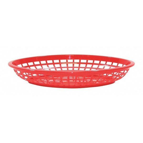 Jumbo, Oval Basket, Red, PK12