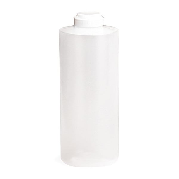 Hinged Cap, Squeeze Bottle, 32 oz, PK12