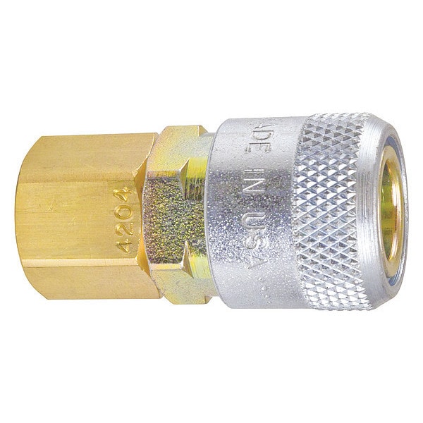 Socket, TruFlate, 10, Brass/Steel, 3/8"