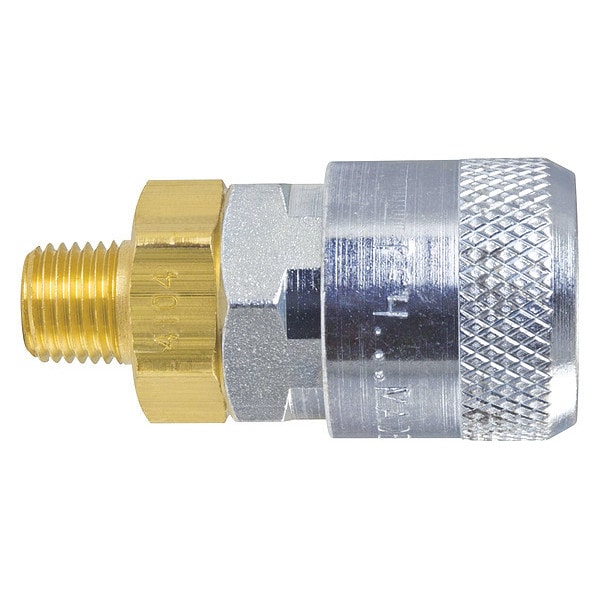 Socket, TrFlate, 10, Brass/Steel, 3/8"
