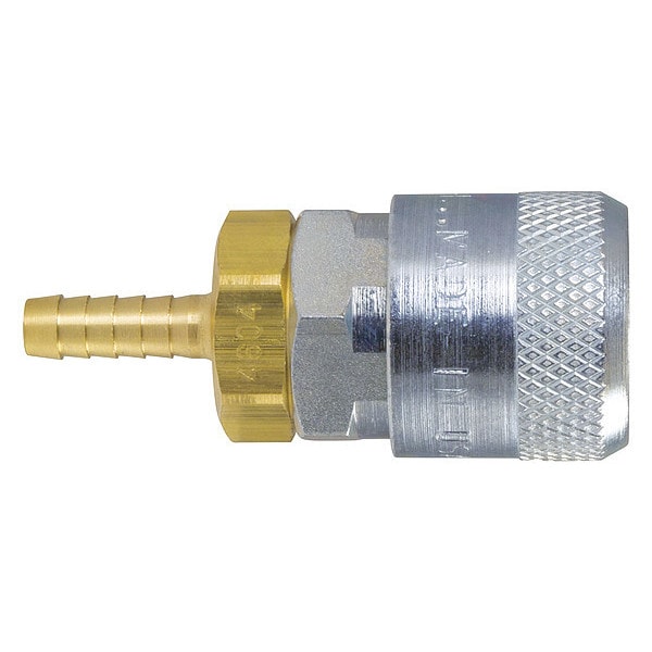 Socket, TruFlate, 10, Brass/Steel, 3/8"