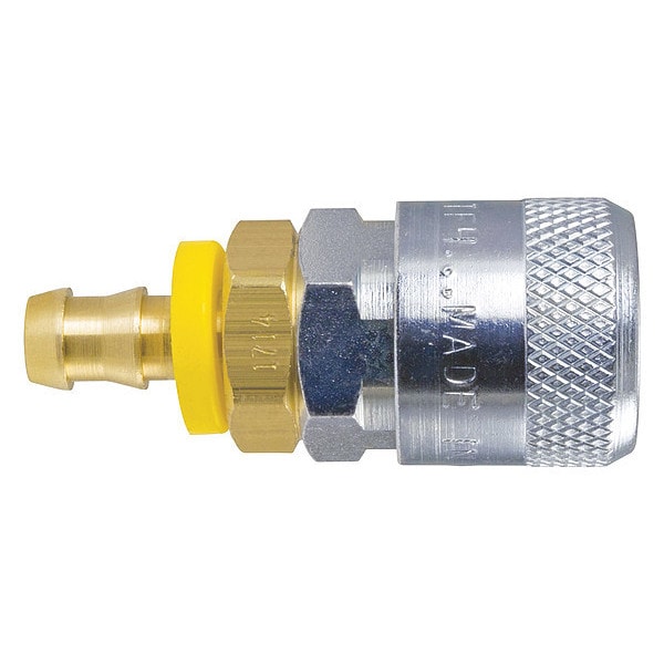 Socket, TruFlate, Brass/Steel, 10, 3/8"