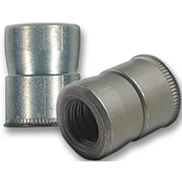 Rivet Nut, 5/16"-18 Thread Size, 0.528 in Flange Dia., 0.615 in L, Steel, 25 PK