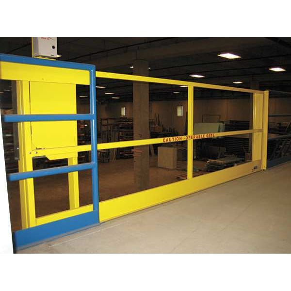 Horizontal Safety Gate, Electric, 8 ft.