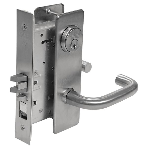 Lever Lockset, Mechanical, Entrance