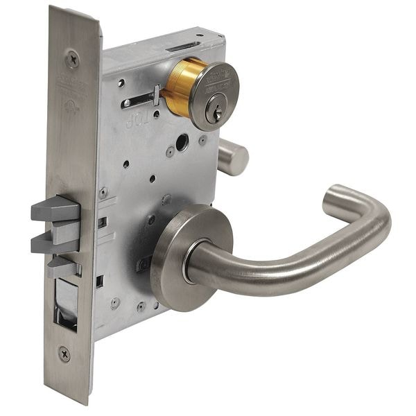 Lever Lockset, Mechanical, Entrance