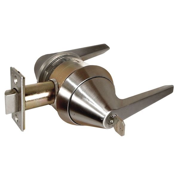 Lever Lockset, Mechanical, Entrance, Grd. 1