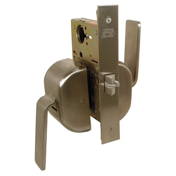 Lever Lockset, Mechanical, Privacy, Grd. 1