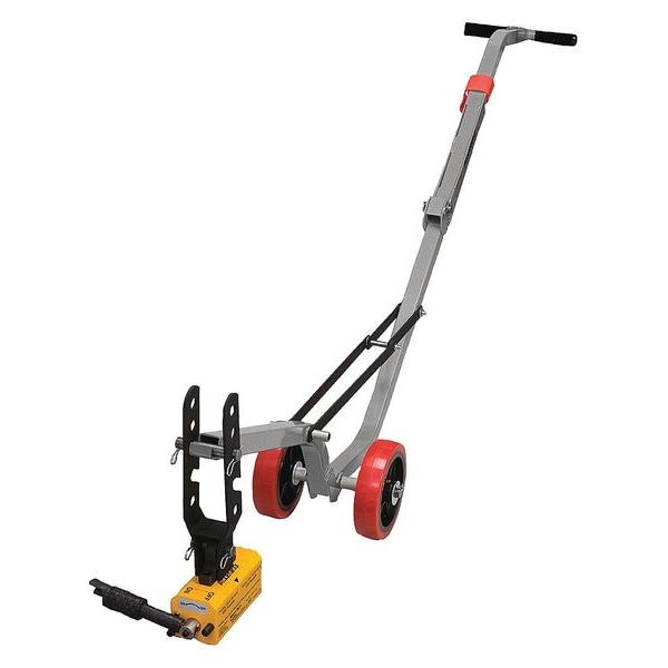 Manhole Cover Lid Lifter, 660 lb., Slvr