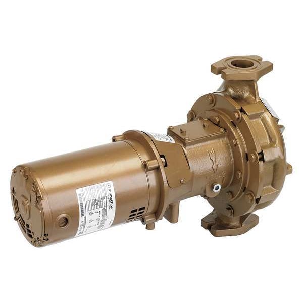 Hot Water Circulating Pump, 3/4 hp, 208V/230V/460V, 3 Phase, Flange Connection
