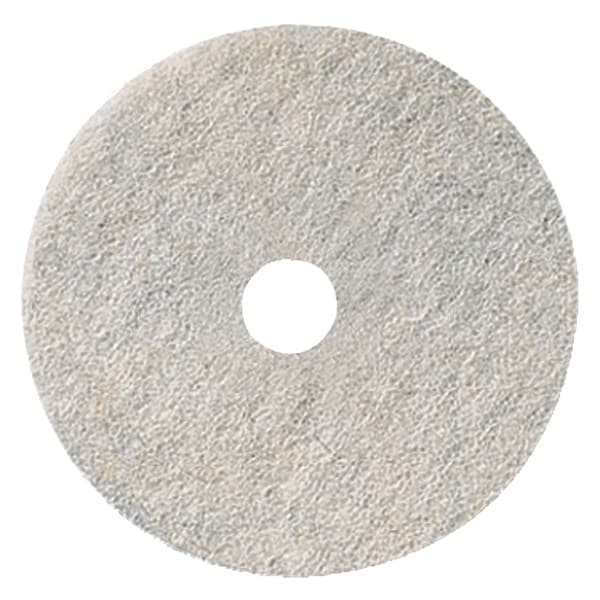 Burnishing Pad, 19", Natural White, PK5