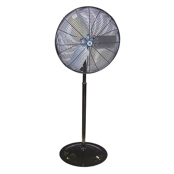 Pedestal Fan, 30 in Blade Dia, 115V, Oscillating