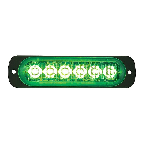 LED Strobe Light, Green, 4-3/8"
