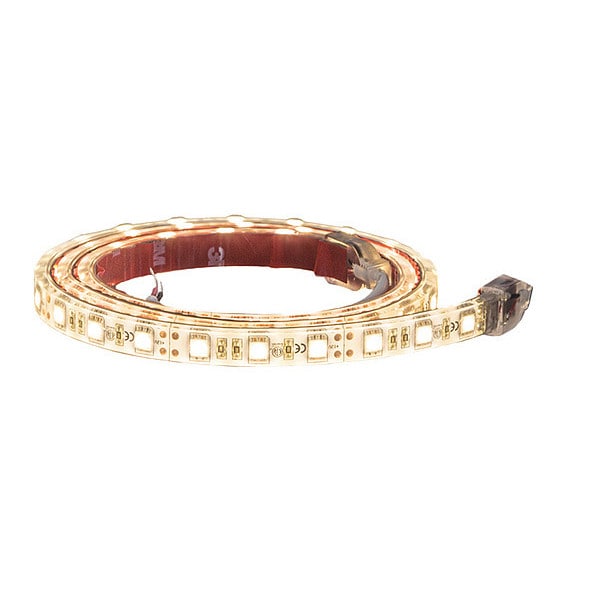 96 Inch 144-LED Strip Light with 3M Adhesive Back - Clear And Warm