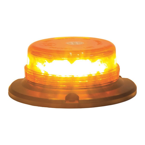 Low Profile 6 Inch by 2 Inch LED Beacon with Blunt Cut Leads
