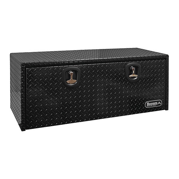 18x18x48 Inch Black Diamond Tread Aluminum Underbody Truck Box
