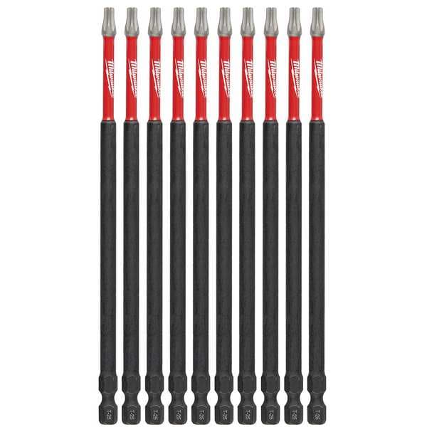 SHOCKWAVE 6" Impact Torx T25 Power Bits (10 Pk)
