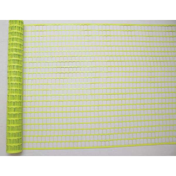 Safety Fence, 4 ft. H, 100 ft. L, Y/G